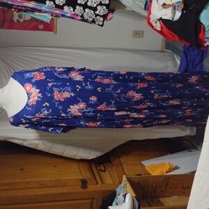 Wonderful Woman Within floral dress, sz 3X